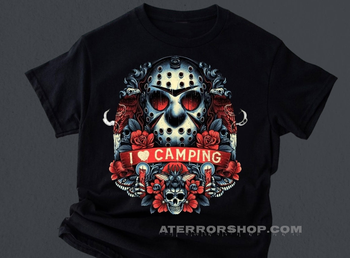 JV Heart Camping Tshirt